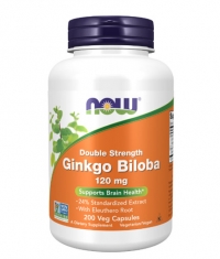 NOW Ginkgo Biloba 120 mg / 200 Vcaps