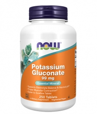 NOW Potassium Gluconate 99 mg / 250 Tabs