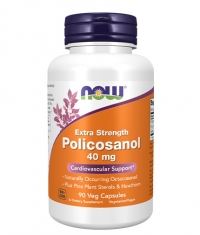 NOW Policosanol Extra Strength 40 mg / 90 Vcaps