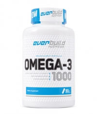 EVERBUILD Molecularly Distilled Omega-3 Fish Oil / 90 Softgels