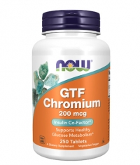 NOW GTF Chromium 200 mcg / 250 Tabs