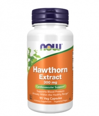 NOW Hawthorn Extract 300 mg / 90 Vcaps