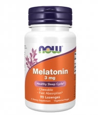 NOW Melatonin 3 mg / 90 Lozenges