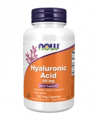 NOW Hyaluronic Acid with MSM 50 mg / 120 Vcaps