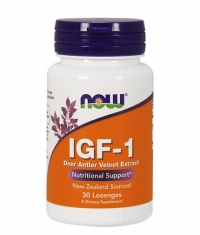 NOW IGF-1 Deer Antler Velvet Extract / 30 Lozenges