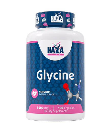 HAYA LABS Glycine 1000 mg / 100 Caps