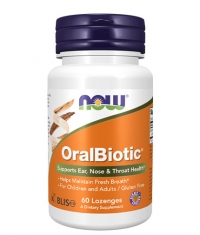 NOW OralBiotic / 60 Lozenges