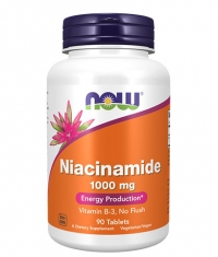 NOW Niacinamide 1000 mg / 90 Tabs