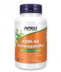 NOW KSM-66 Ashwagandha 600 mg / 90 Vcaps