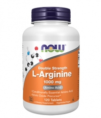 NOW Double Strength L-Arginine 1000 mg / 120 Tabs