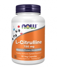 NOW L-Citrulline 750 mg / 90 Vcaps