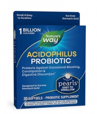 NATURES WAY Pearls Probiotic / 1 billion active probiotics / 30 Softgels