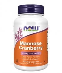 NOW Mannose Cranberry / 90 Vcaps