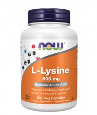 NOW L-Lysine 500 mg / 100 Vcaps