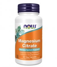 NOW Magnesium Citrate 400 mg / 60 Vcaps