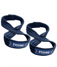 POWER SYSTEM Lifting Straps Figure 8 / Black / Blue