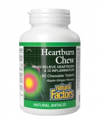 NATURAL FACTORS Heartburn Chew / 90 Chews