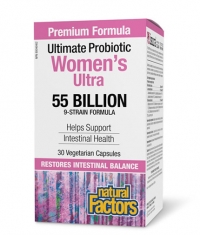 NATURAL FACTORS Women’s Ultra 55 Billion / 30 Vcaps