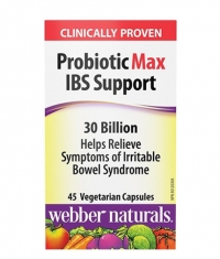 WEBBER NATURALS Probiotic Max IBS Support 30 Billion / 45 Vcaps