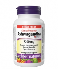 WEBBER NATURALS Ashwagandha 7200 mg / 60 Vcaps