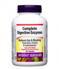 WEBBER NATURALS Complete Digestive Enzymes / 150 Caps