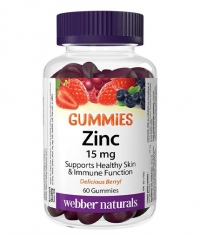 WEBBER NATURALS Zinc (Gluconate) / 60 Gummies