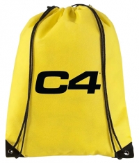 CELLUCOR Drawstring Bag / Black / Yellow