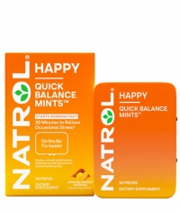 NATROL Quick Balance Mints Happy / 30 Pieces