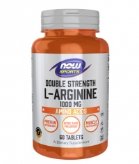 NOW Double Strength L-Arginine 1000 mg / 60 Tabs