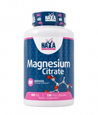 HAYA LABS Magnesium Citrate 400 mg / 120 Vcaps