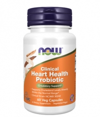 NOW Clinical Heart Health Probiotic / 60 Vcaps