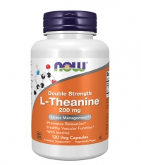 NOW L-Theanine 200 mg / 120 Vcaps