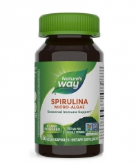 NATURES WAY Spirulina Micro-Algae 100 Caps.