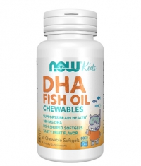 NOW DHA Kid's Chewable 100mg. / 60 Softgels