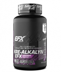 EFX Sports Kre-Alkalyn 750mg. / 120 Caps.