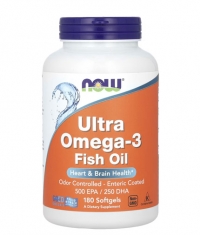 NOW Ultra Omega 3 Fish Oil 180 Softgels